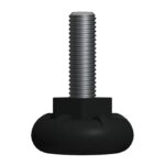 M8x25 Vida Küçük Topuz Çap: 30 Mm Siyah-2.jpg