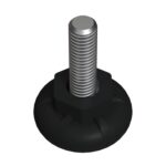 M8x25 Vida Küçük Topuz Çap: 30 Mm Siyah-4.jpg