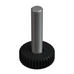 M8 Tırtıllı Vida Çap: 25mm M8x20 Siyah-1.jpg