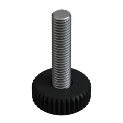 M8 Tırtıllı Vida Çap: 25mm M8x20 Siyah-1.jpg