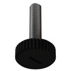 M8 Tırtıllı Vida Çap: 25mm M8x20 Siyah-3.jpg