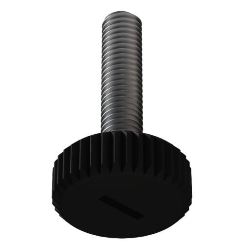 M8 Tırtıllı Vida Çap: 25mm M8x20 Siyah-3.jpg