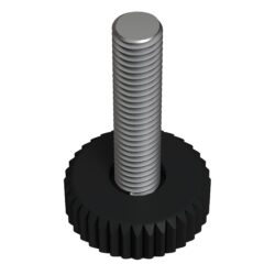 M8 Tırtıllı Vida Çap: 25mm M8x35 Siyah-4.jpg