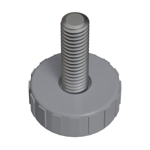 Çap: 16mm M5 Tırtıllı Vida M5x15 Ral 1019 Metalik-4.jpg