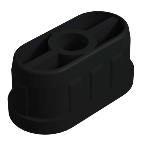 Elips 20x50 Mm Plastik Rotil Gövdesi M8 Siyah-1.jpg