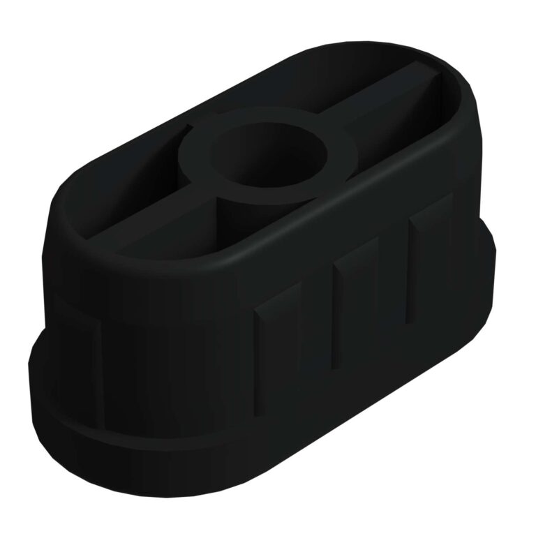 Elips 20x50 Mm Plastik Rotil Gövdesi M8 Siyah-1.jpg