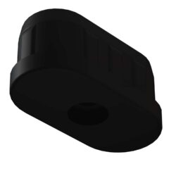 Elips 20x50 Mm Plastik Rotil Gövdesi M8 Siyah-3.jpg