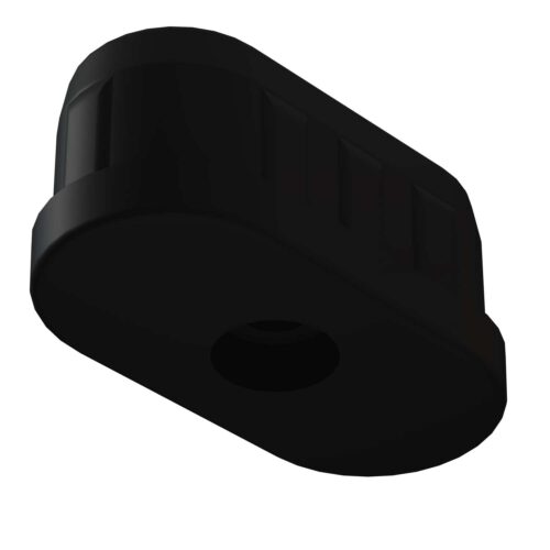 Elips 20x50 Mm Plastik Rotil Gövdesi M8 Siyah-3.jpg