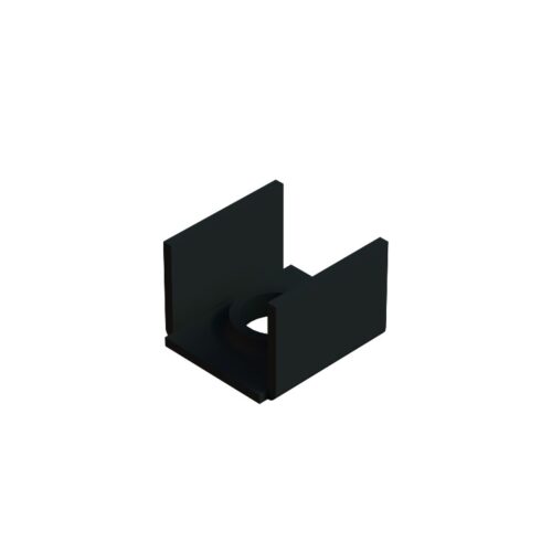 40x40 Mm U Geçme Plastik Rotil Ayak M12 - Profil Ayağı Tezgah Ayarlı Ayak Siyah-3.jpg