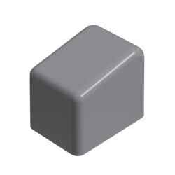 Kaydırmaz Merdiven Ayağı Plastiği Merdiven Pabucu 20x30 Mm Gri-1.jpg