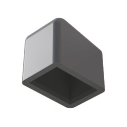 Kaydırmaz Merdiven Ayağı Plastiği Merdiven Pabucu 20x30 Mm Gri-3.jpg