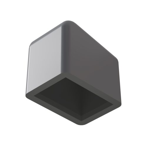 Kaydırmaz Merdiven Ayağı Plastiği Merdiven Pabucu 20x30 Mm Gri-3.jpg