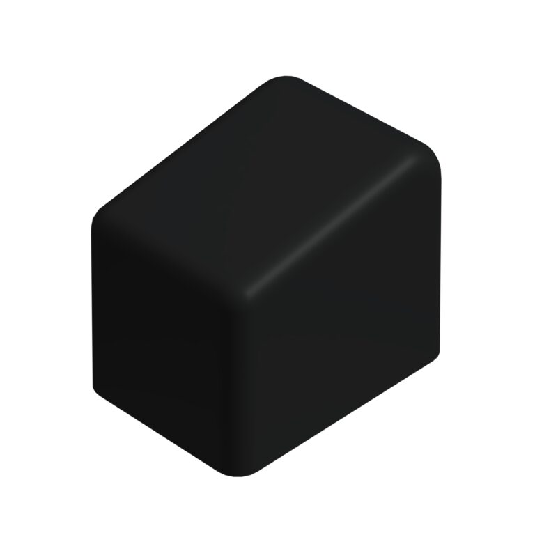 Kaydırmaz Merdiven Ayağı Plastiği Merdiven Pabucu 20x30 Mm Siyah-1.jpg
