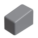 Kaydırmaz Merdiven Ayağı Plastiği Merdiven Pabucu 20x40 Mm Gri-1.jpg