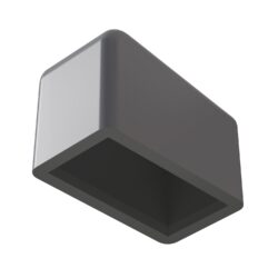 Kaydırmaz Merdiven Ayağı Plastiği Merdiven Pabucu 20x40 Mm Gri-3.jpg