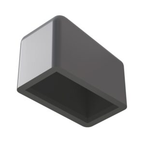 Kaydırmaz Merdiven Ayağı Plastiği Merdiven Pabucu 20x40 Mm Gri-3.jpg