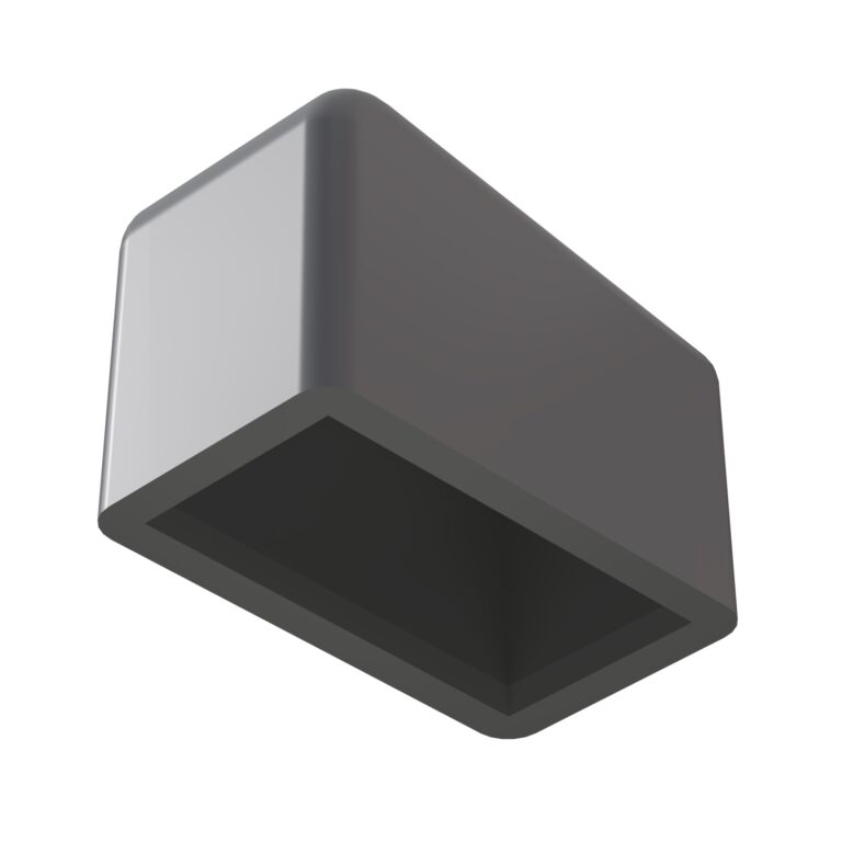 Kaydırmaz Merdiven Ayağı Plastiği Merdiven Pabucu 20x40 Mm Gri-3.jpg