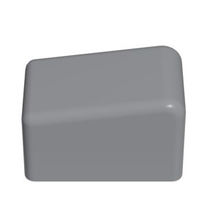 Kaydırmaz Merdiven Ayağı Plastiği Merdiven Pabucu 20x40 Mm Gri-4.jpg