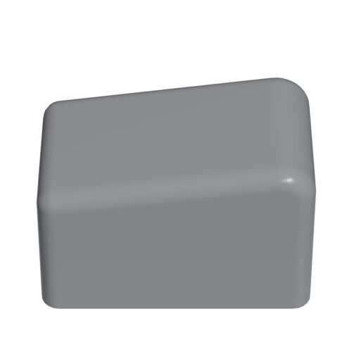 Kaydırmaz Merdiven Ayağı Plastiği Merdiven Pabucu 20x40 Mm Gri-4.jpg