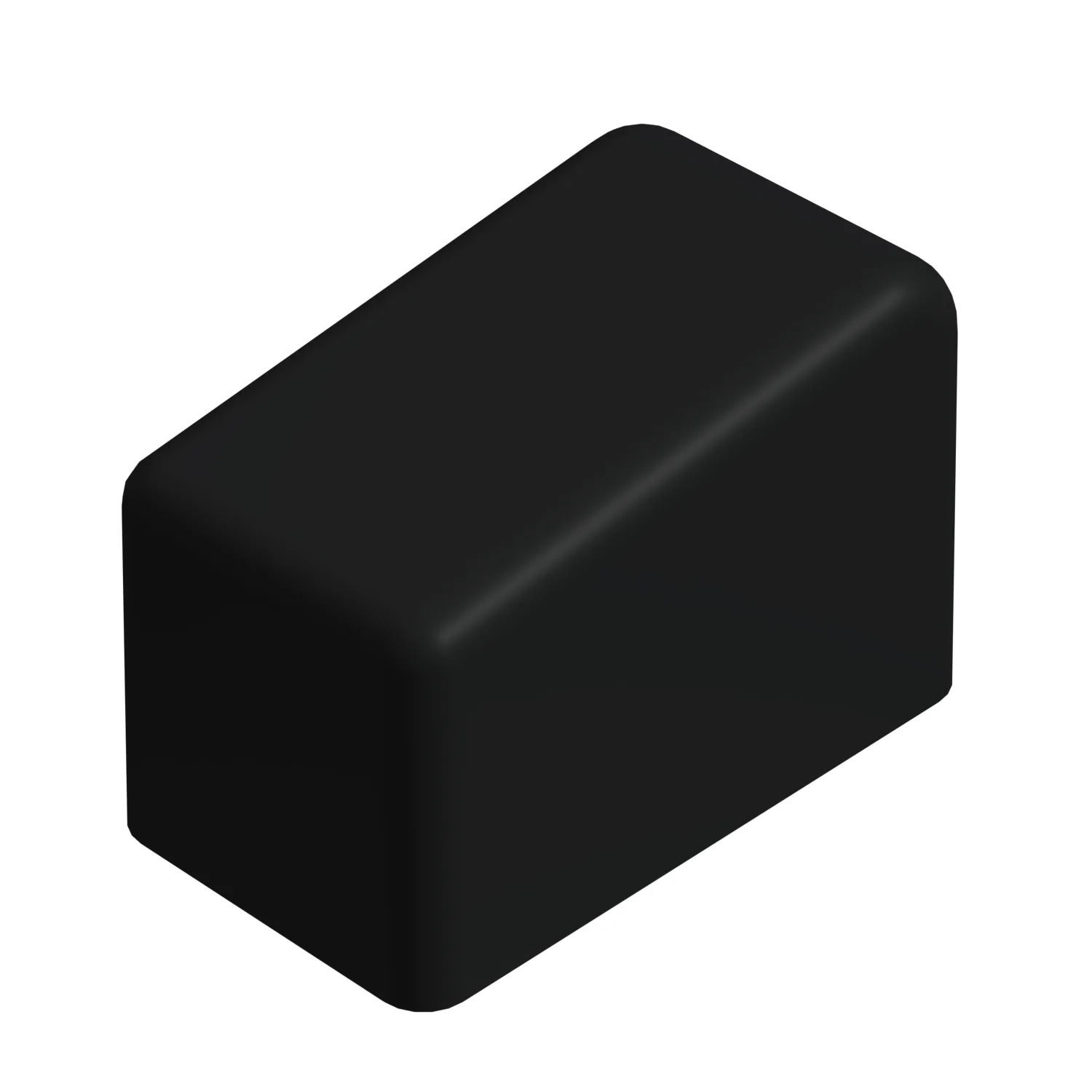 Kaydırmaz Merdiven Ayağı Plastiği Merdiven Pabucu 20x40 Mm Siyah-1.jpg