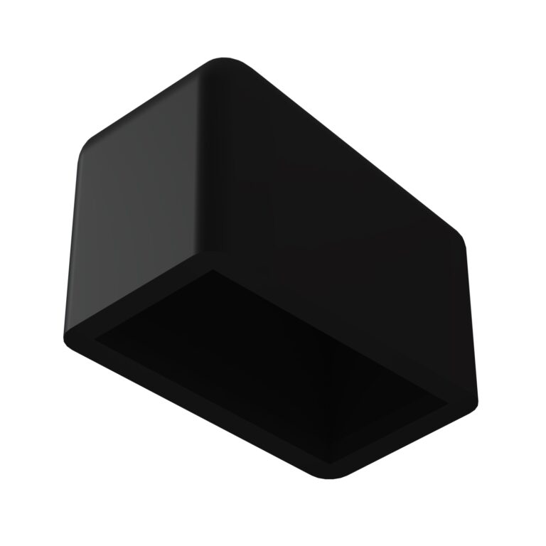 Kaydırmaz Merdiven Ayağı Plastiği Merdiven Pabucu 20x40 Mm Siyah-3.jpg