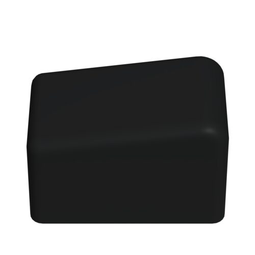 Kaydırmaz Merdiven Ayağı Plastiği Merdiven Pabucu 20x40 Mm Siyah-4.jpg