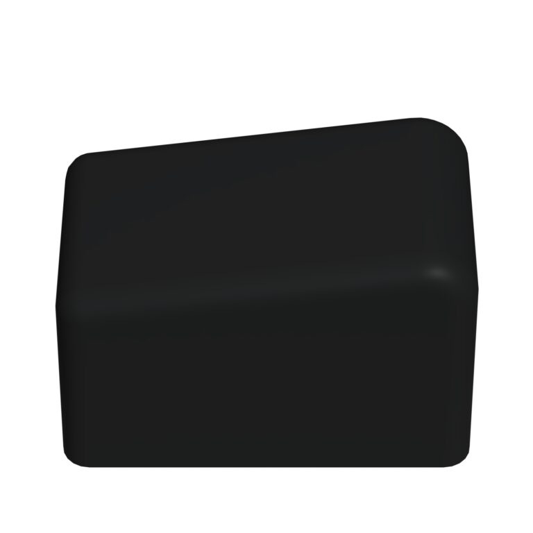 Kaydırmaz Merdiven Ayağı Plastiği Merdiven Pabucu 20x40 Mm Siyah-4.jpg