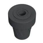 Baston Lastiği Kanedyen Koltuk Değneği Asa Lastiği 19 Mm Antrasit Gri-4.jpg