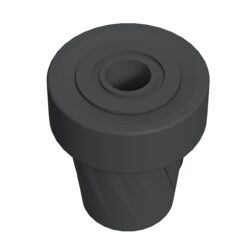 Baston Lastiği Kanedyen Koltuk Değneği Asa Lastiği 19 Mm Antrasit Gri-4.jpg