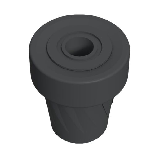 Baston Lastiği Kanedyen Koltuk Değneği Asa Lastiği 19 Mm Antrasit Gri-4.jpg