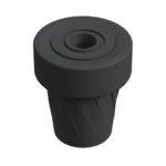 Baston Lastiği Kanedyen Koltuk Değneği Asa Lastiği 22 Mm Antrasit Gri-1.jpg