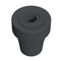 Baston Lastiği Kanedyen Koltuk Değneği Asa Lastiği 22 Mm Antrasit Gri-4.jpg