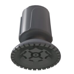 Baston Lastiği Kanedyen Koltuk Değneği Asa Lastiği Yayvan 19 Mm Antrasit Gri-3.jpg