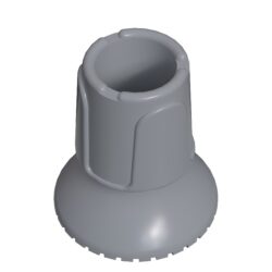 Baston Lastiği Kanedyen Koltuk Değneği Asa Lastiği Yayvan 19 Mm Antrasit Gri-4.jpg