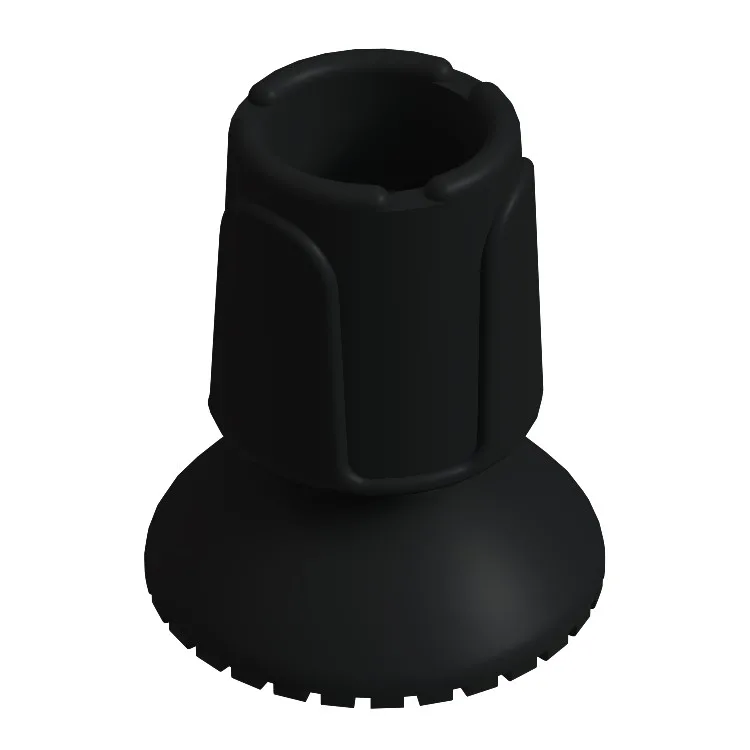 Baston Lastiği Kanedyen Koltuk Değneği Asa Lastiği Yayvan 19 Mm Siyah-1.jpg