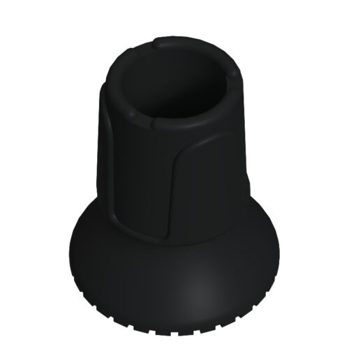 Baston Lastiği Kanedyen Koltuk Değneği Asa Lastiği Yayvan 19 Mm Siyah-4.jpg