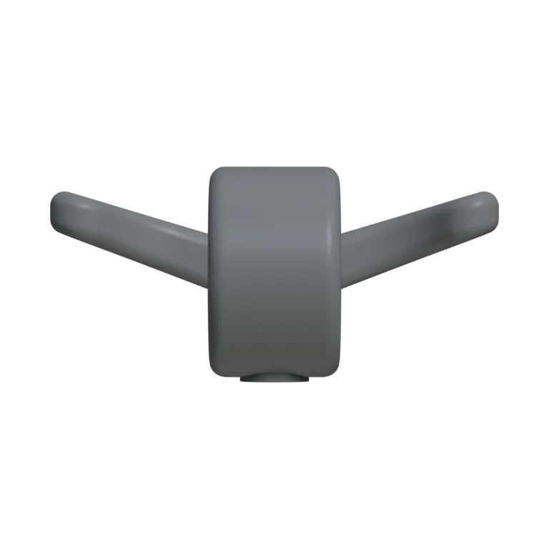 19 Mm Boru İçin Plastik Askılık - Gri-2.jpg