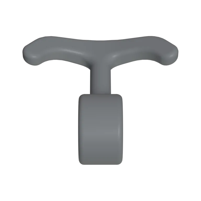 19 Mm Boru İçin Plastik Askılık - Gri-4.jpg