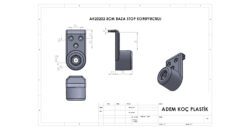 Yuvarlak Baza Stoplama Baza Yatak Tutucu Baza Stoplamalı Siyah-4.jpg