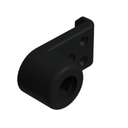 Yuvarlak Baza Stoplama Baza Yatak Tutucu Baza Stoplamalı Siyah-1.jpg