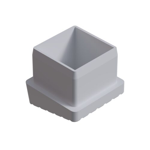 25x25 Mm 10 Dereceli İç Profil Tapası Beyaz-1.jpg