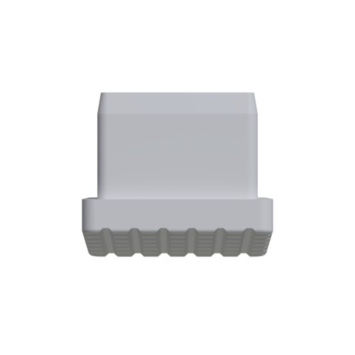 25x25 Mm 10 Dereceli İç Profil Tapası Beyaz-2.jpg