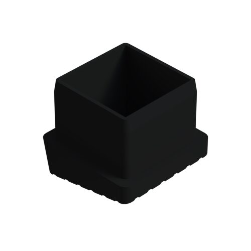 25x25 Mm 10 Dereceli İç Profil Tapası Siyah-1.jpg