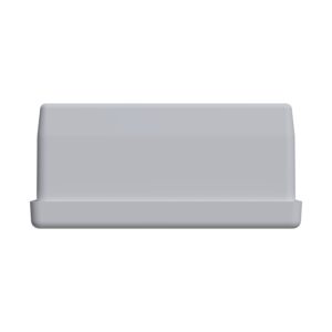 25x50 Mm İç Profil Tapası 1.2 Mm Ral9016 Beyaz-2.jpg