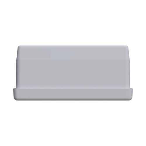 25x50 Mm İç Profil Tapası 1.2 Mm Ral9016 Beyaz-2.jpg