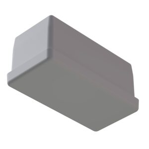 25x50 Mm İç Profil Tapası 1.2 Mm Ral9016 Beyaz-3.jpg