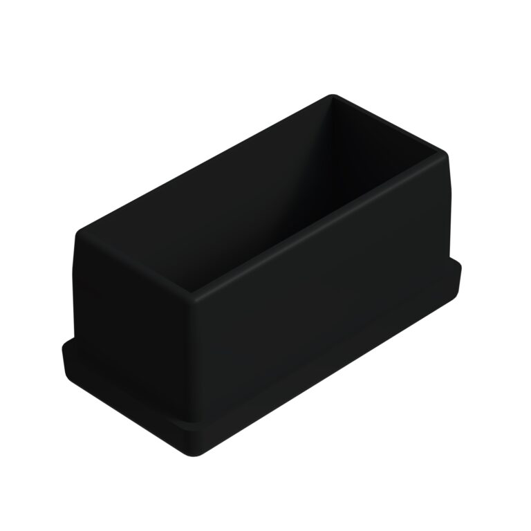 25x50 Mm İç Profil Tapası 1.2 Mm Siyah-1.jpg