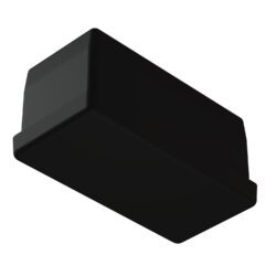 25x50 Mm İç Profil Tapası 1.2 Mm Siyah-3.jpg