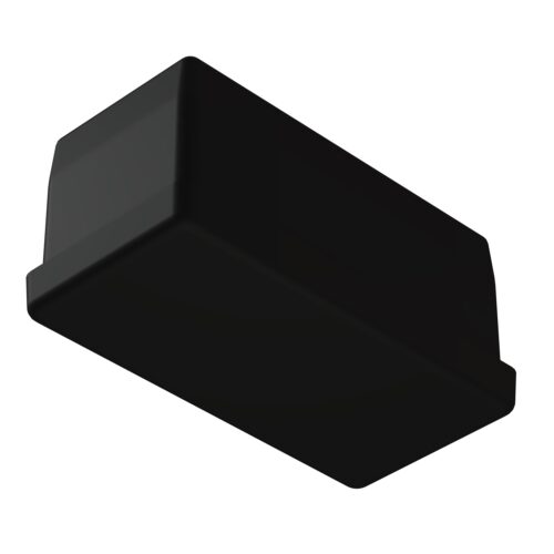 25x50 Mm İç Profil Tapası 1.2 Mm Siyah-3.jpg