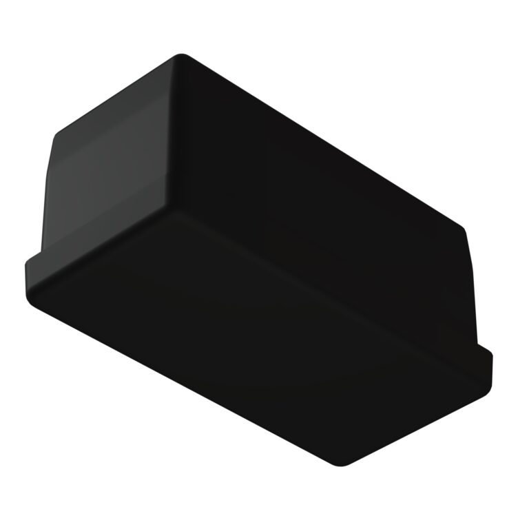 25x50 Mm İç Profil Tapası 1.2 Mm Siyah-3.jpg